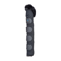 Protector de cola acolchado SupaFleece Shires Arma Negro