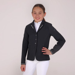 Chaqueta de competición ecuestre joven jinete Aubrion Optima LX