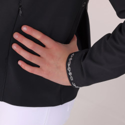 Chaqueta de competición ecuestre joven jinete Aubrion Optima LX