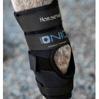 Guarniciones para corvejones Horseware Ionic Therapy Negro