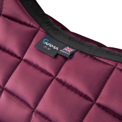 Mantilla de doma satinada Shires Arma para equitación