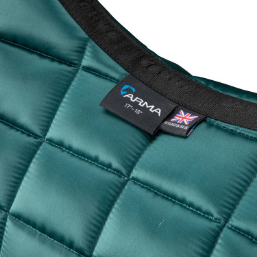 Manta de silla Eltar Satin Shires Arma Verde