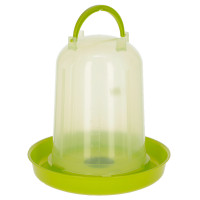 Bebedero de plástico con tapón Verde