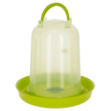 Bebedero de plástico con tapón Verde