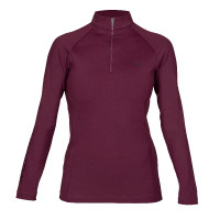 Capa base Eltar joven jinete Shires Aubrion Negro cereza