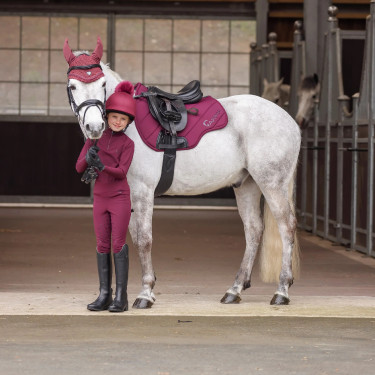 Camiseta térmica equitación junior Shires Aubrion Eltar