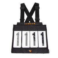 Set de dorsales Shires Aubrion Negro