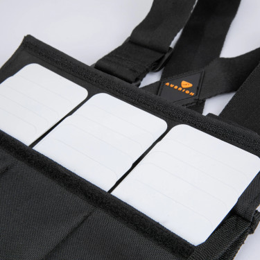 Peto porta-números infantil ecuestre Shires Aubrion