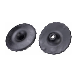 Arandelas de bocado de silicona para equitación Shires