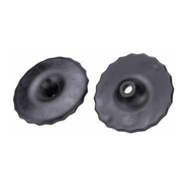Arandelas de bocado de silicona para equitación Shires