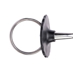 Arandelas de bocado de silicona para equitación Shires