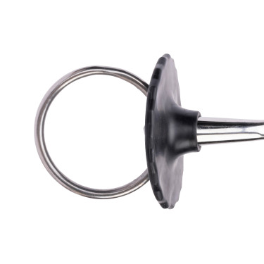 Arandelas de bocado de silicona para equitación Shires