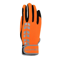 Guantes de equitación alta visibilidad Shires Equi-Flector Guantes de equitación alta visibilidad Shires Equi-Flector