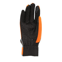 Guantes de equitación Shires Equi-Flector® Naranja vivo
