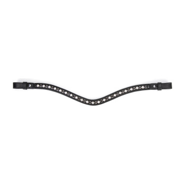 Frontal de brida con strass negro Shires Velociti GARA