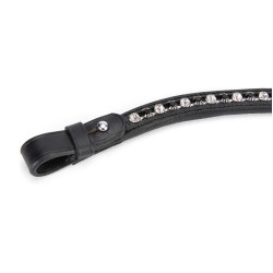 Frontal de brida con strass negro Shires Velociti GARA