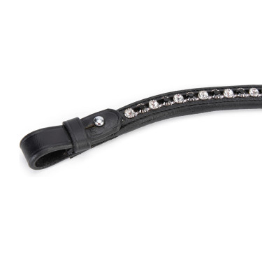 Frontal de brida con strass negro Shires Velociti GARA