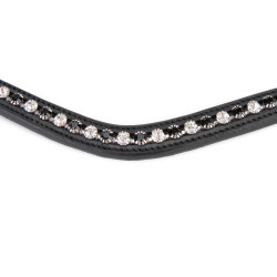 Frontal de brida con strass negro Shires Velociti GARA
