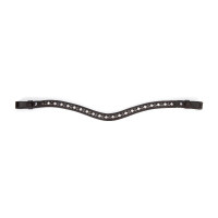 Frontal de strass negro Shires Velociti Gara Negro