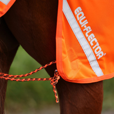 Manta de grupa reflectante para equitación Shires