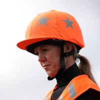 Casco Shires Equi-Flector® Naranja vivo