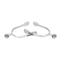 Espuelas de rueda con bola Shires Acero inoxidable Gris