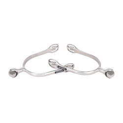 Espuelas de rueda con bola Shires Acero inoxidable Gris