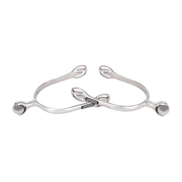 Espuelas de rueda con bola Shires Acero inoxidable Gris