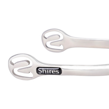 Espuelas de rueda con bola Shires Acero inoxidable Gris