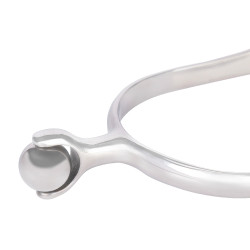 Espuelas de rueda con bola Shires Acero inoxidable Gris