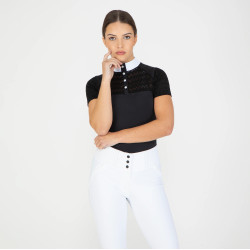 Camisa de concurso ecuestre Aubrion Optima VX mujer
