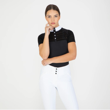 Camisa de concurso ecuestre Aubrion Optima VX mujer