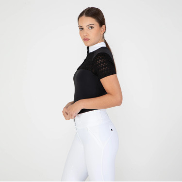Camisa de concurso ecuestre Aubrion Optima VX mujer