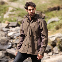 Chaqueta con cremallera Heritage unisex Shires Aubrion Oliva oscuro Kaki