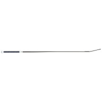 Fusta de doma Whip & Go Soft picot Negro / azúl rey