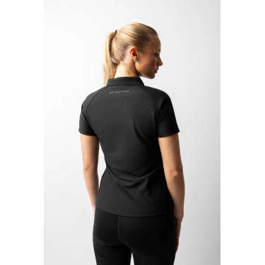 Polo ecuestre mujer Vertigo Giselle bicolor | EQUI-CLIC