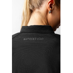 Polo ecuestre mujer Vertigo Giselle bicolor | EQUI-CLIC