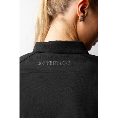Polo ecuestre mujer Vertigo Giselle bicolor | EQUI-CLIC