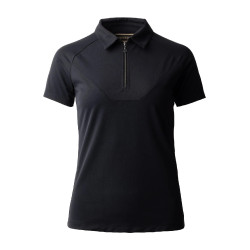 Polo ecuestre mujer Vertigo Giselle bicolor | EQUI-CLIC