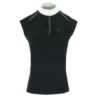 Polo Equithème Brussels con brillantes Azul marino