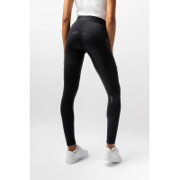 Leggings de equitación Horze Maia con culera completa para mujer Apertura Azul marino