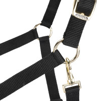 Cabezada ajustable Shires Arma Negro