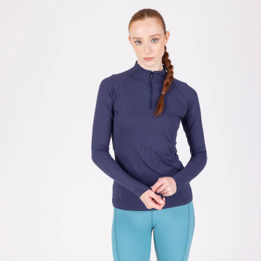 Capa base equitación manga larga Aubrion React UPF50+