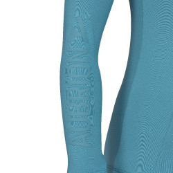 Camiseta térmica equitación niño Aubrion React UPF50+