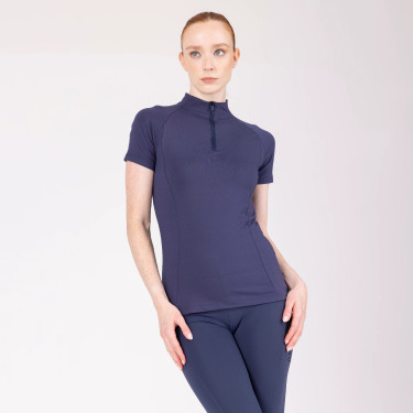Camiseta base ecuestre manga corta UPF50+ Aubrion