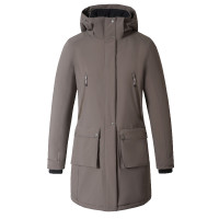 Parka Covalliero AH26 Mujer Chocolate con leche Gris