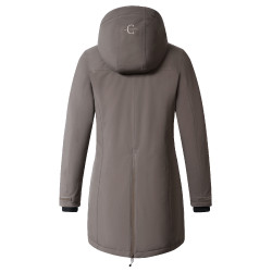 Parka Covalliero AH26 Mujer Chocolate con leche Gris