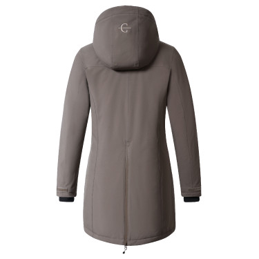 Parka Covalliero AH26 Mujer Chocolate con leche Gris