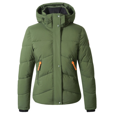 Covalliero Chaqueta de invierno AH26 Mujer Verde bosque