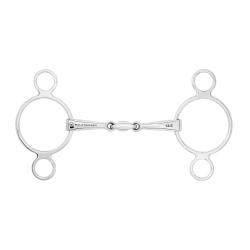 Embocadura con 3 anillas doble articulación